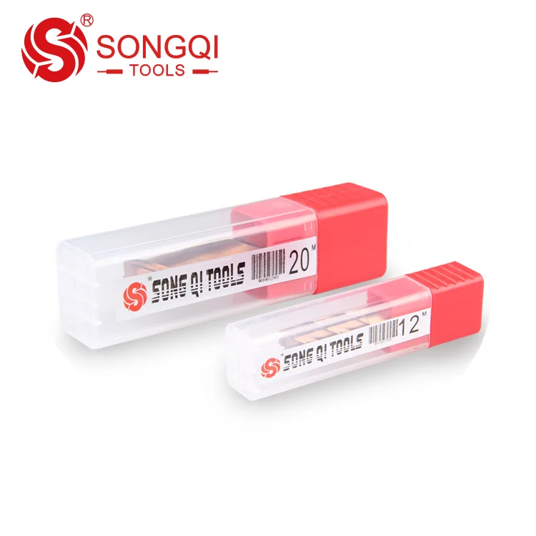 2/3/4 Flute Solid Carbide End Mill Cutters with 45/50/65/68HRC