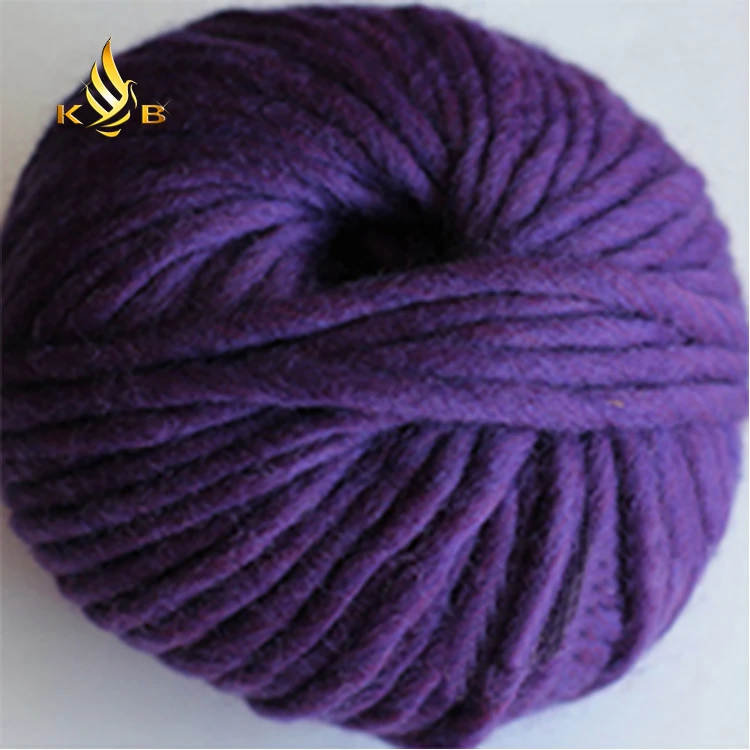 
hot new 70% Acrylic 30% Wool Blend Roving Iceland Yarn 