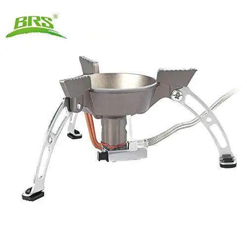 High Quality Portable Outdoor Foldable Burner Windproof Furnace Camping Gas Stove for Picnic Cooking