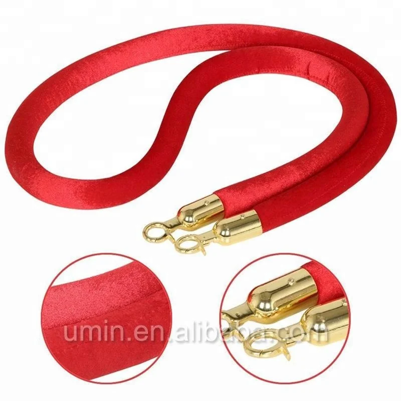 Декоративный веревочный барьер для концертов серии VIP