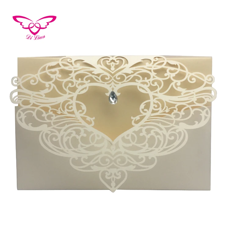 Lilac Color Handmade Greeting Card