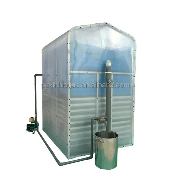 Puxin биогаза септик для пищевые отходы машина