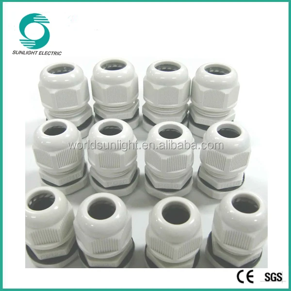 Непромокаемый полиамид пвх провода кабельный ввод