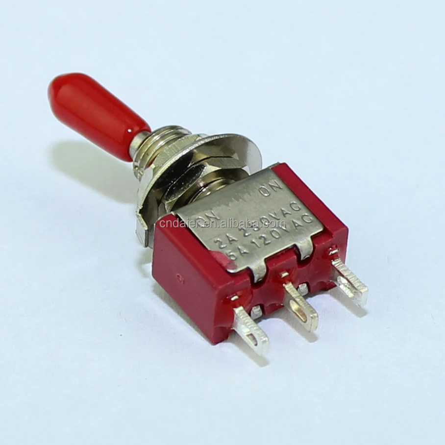 
KNX-1-D1 ON-ON Solder Terminal Single Pole Toggle Switch Cap 