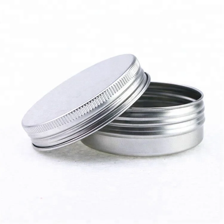 Made in china black matte screw aluminum jar 200ml