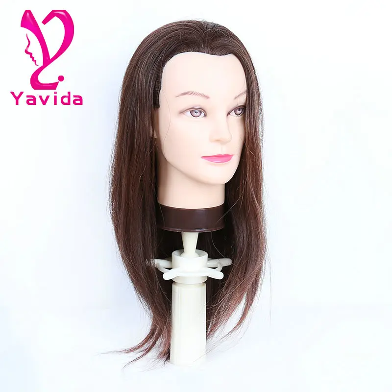 Оптовая цена, тренировочная головка BeautymaxHair из человеческих волос