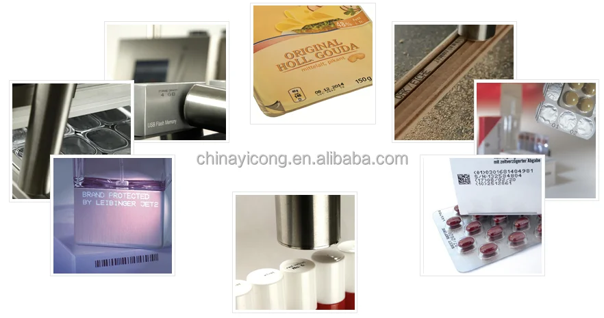 Food Packaging Bags Printing Small Character CIJ Coding Printer Machine
