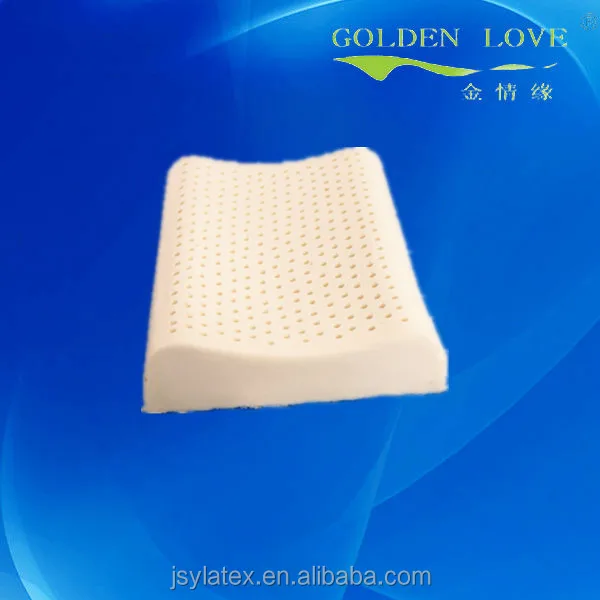 Pure natural latex pillow contour