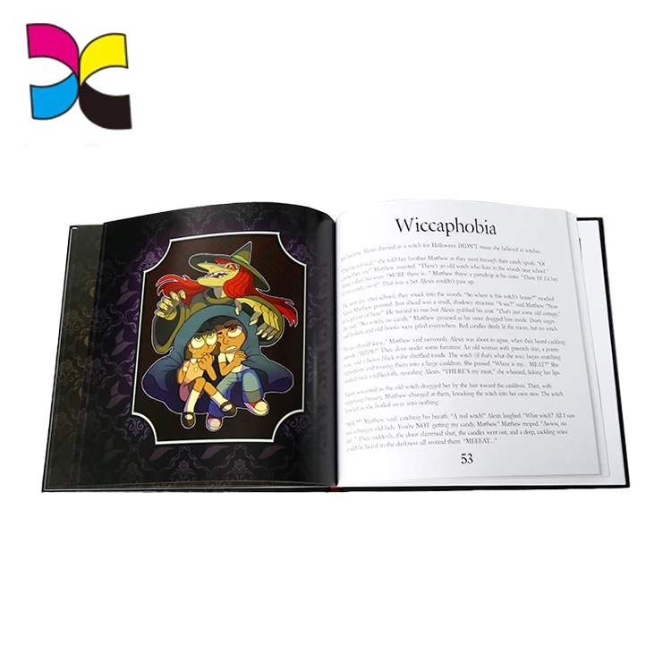 Оптовая продажа высококачественные персонализированные истории с надписями и изображениями Книга в твердом