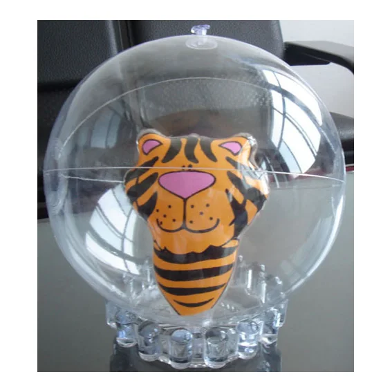 beach ball with animal inside