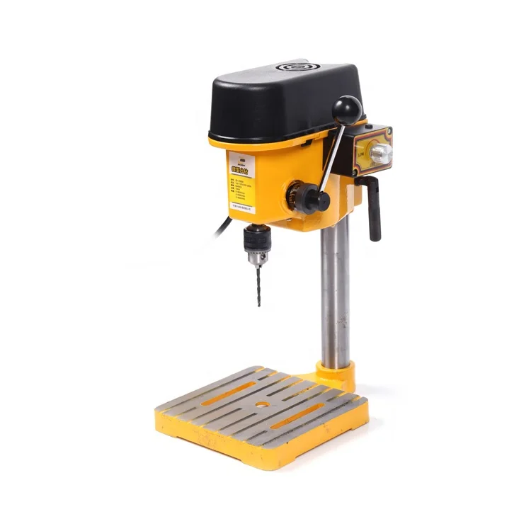 woodworking vertical upright universal  industry home mini portable metal dc table bench drilling machine