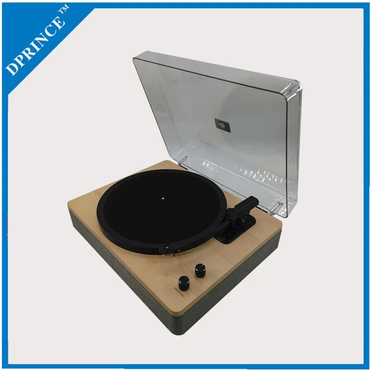 Современные ностальгические граммофон Виниловые проигрыватели записи LP-проигрыватель с динамиком