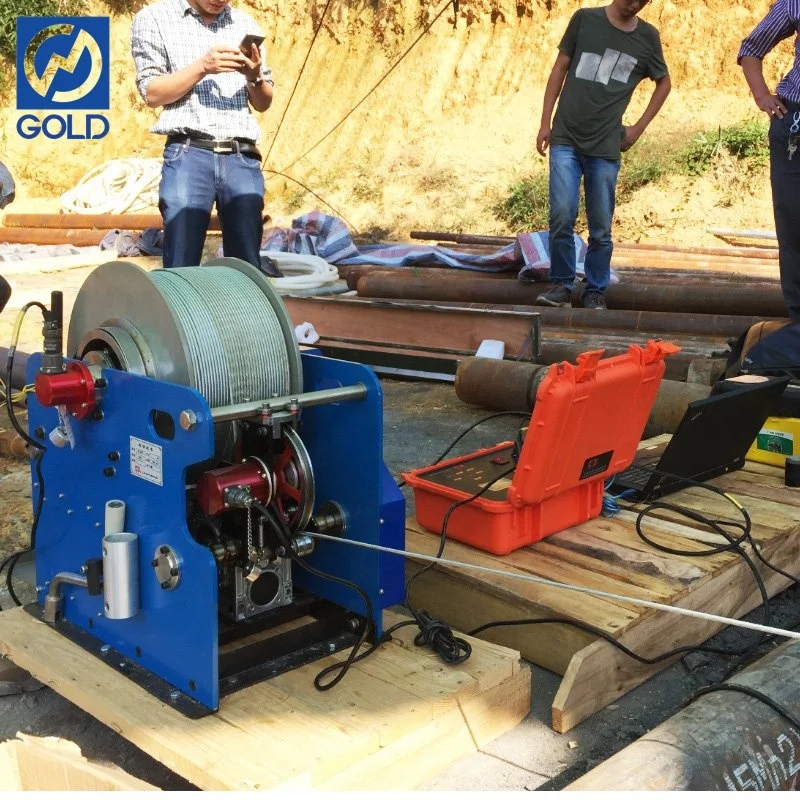 geophysical well logging winch geophysics borehole logging winch borehole geophysical logging instrument