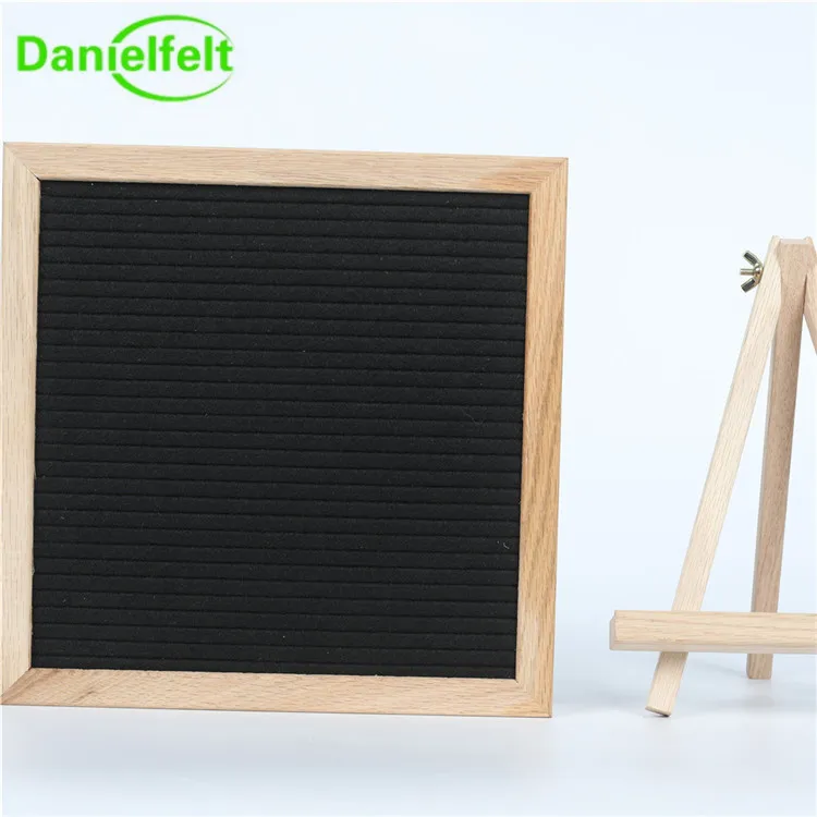 Новый товар, 10x10 дюймов, черная войлочная доска с буквами 340 шт.