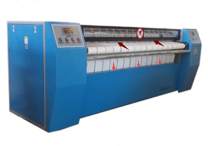 
laundry hotel sheets ironing machine industrial ironing machines manual ironing machine clothes 