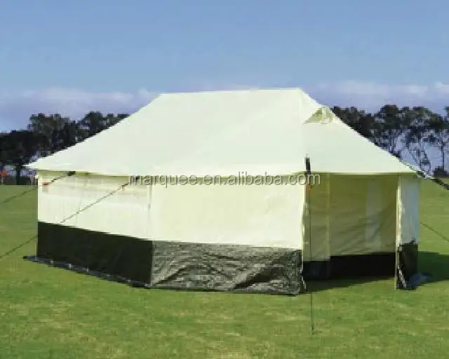 Waterproof cotton canvas disaster relief emergency shelter tent refugee relief tent