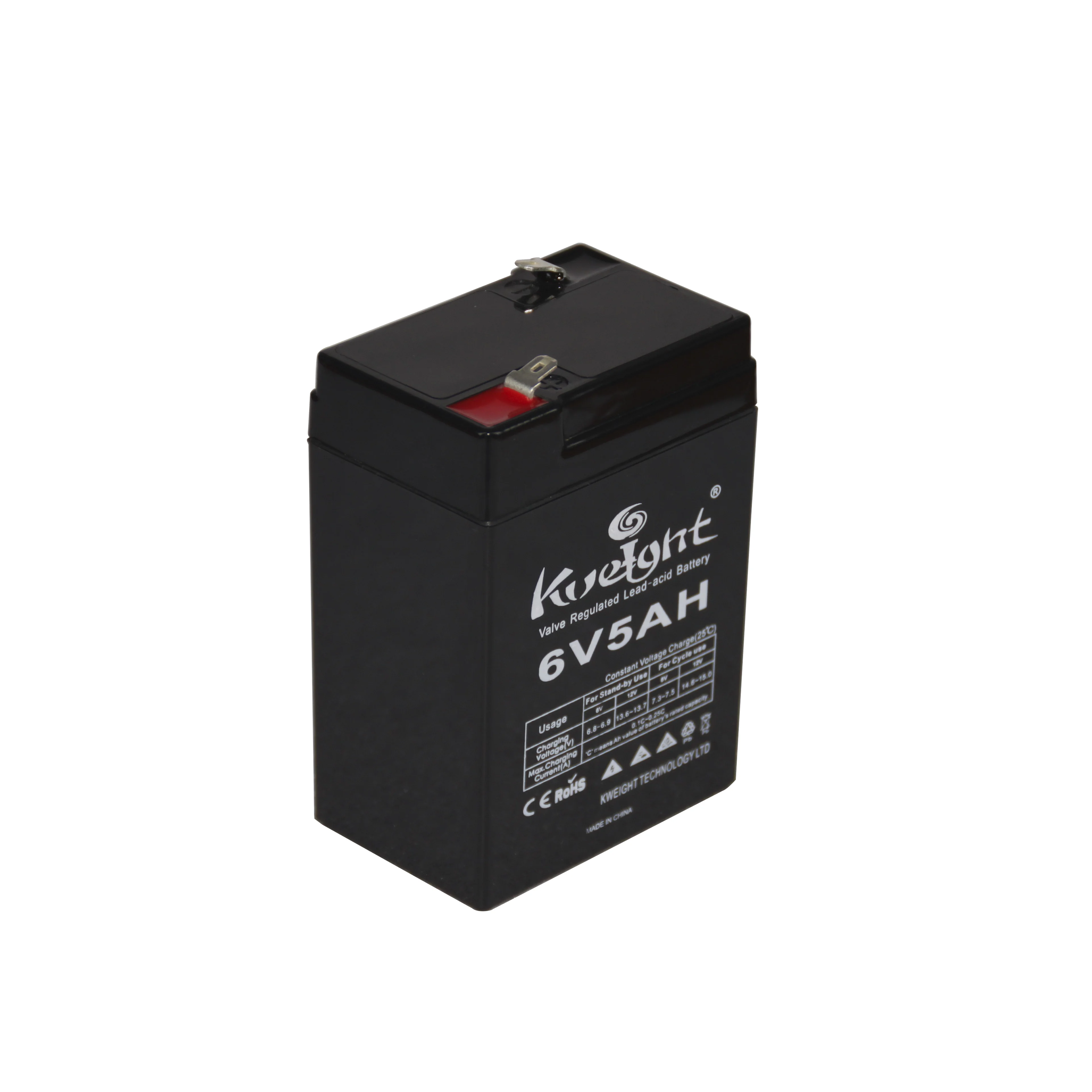 storage battery 6v5ah high quality long life about VRLA in UPS EPS or electric toys and car scooter battery