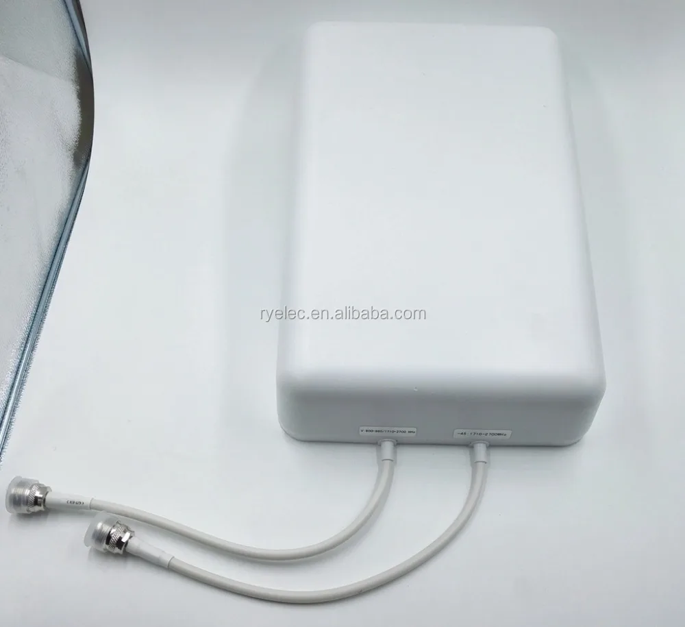 800-2700 МГц 8dBi крытый открытый направленного 4 Г mimo панельная антенна двойной поляризации