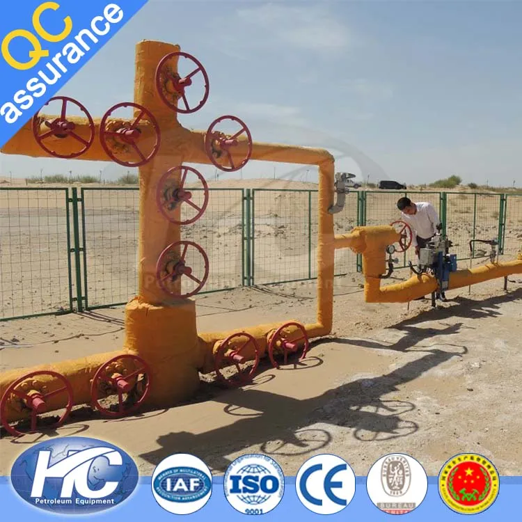 Gas or Oil Field Drilling Christmas Tree Drilling / Xmas Tree Oil / Wellhead Xmas Tree