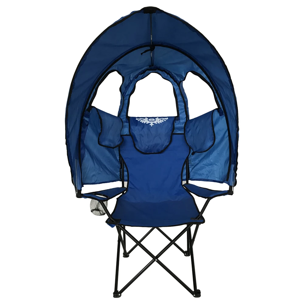 
Camping Beach Folding Chair with Canopy 