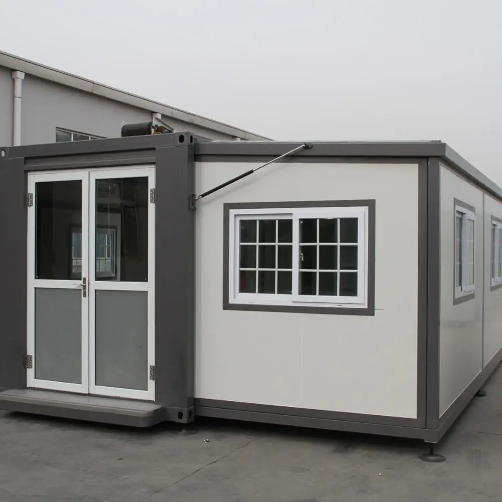 Hot sale public use  20ft x 20ft portable house foldable container home
