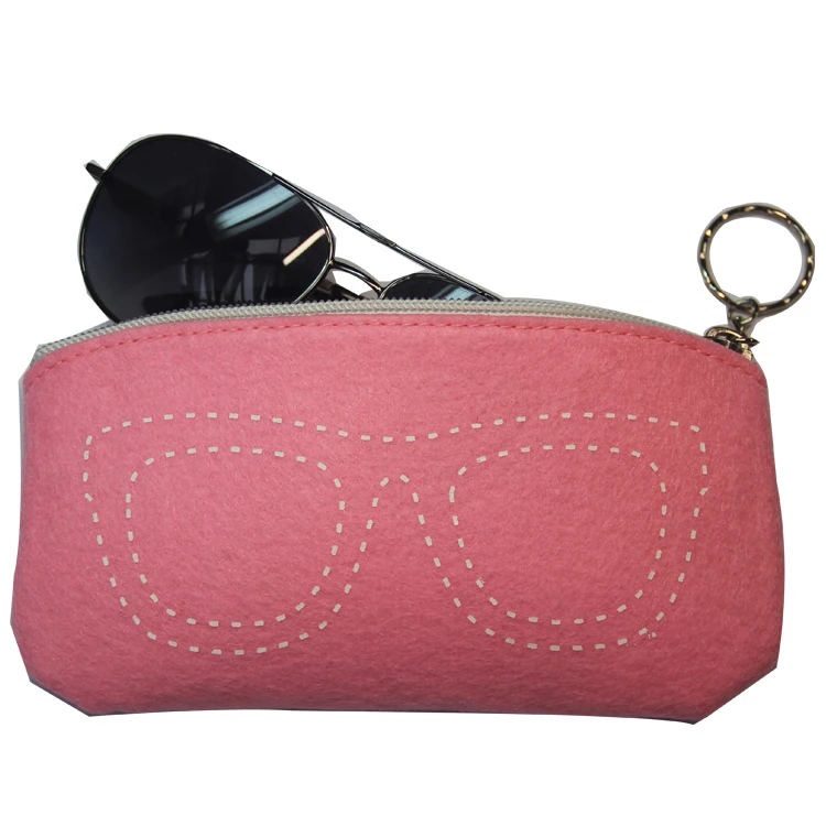 Черный мягкий чехол из микрофибры для солнцезащитных очков с двойным шнурком и логотипом на заказ