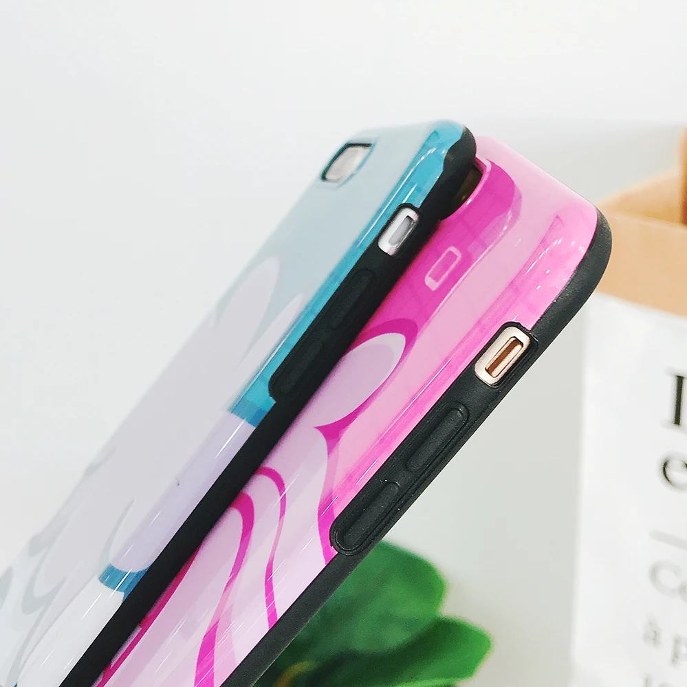 Рисунком для iPhone 6 7 8 Plus X ТПУ оптовая корпус смартфона