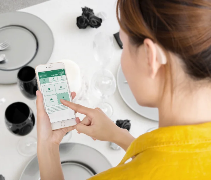 App control heairng aid FMA wireless hearing aid