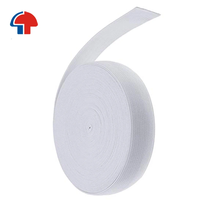 good quality White Knit elastic tape elastic bands for sewing