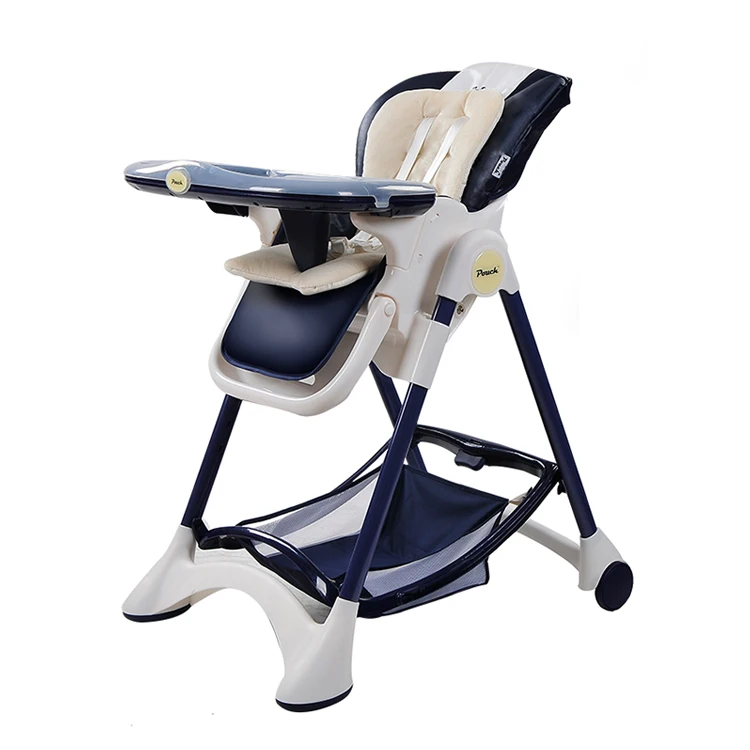 
Purorigin plastic portable baby feeding folding high chair for children 