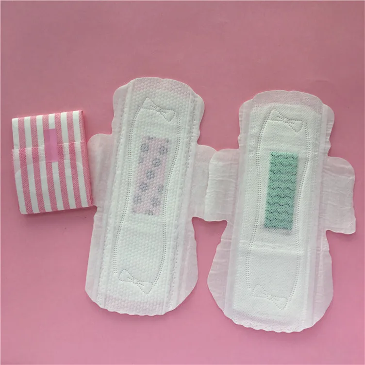 Dry mesh sanitary napkins feminine hygiene individually wrapped sanitary napkins
