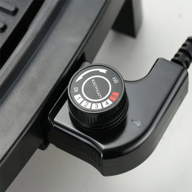 mini nonstick cast iron double barberque electric grill pan