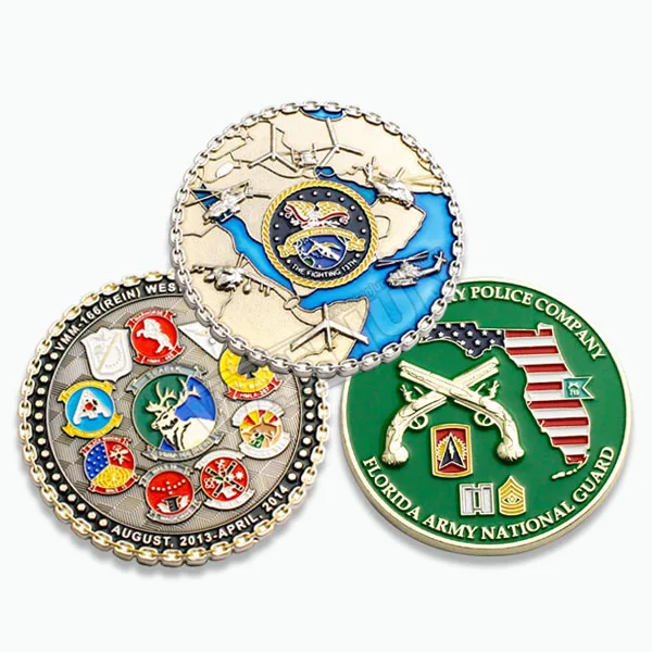 custom security blank soft enamel 3d metal challenge coin