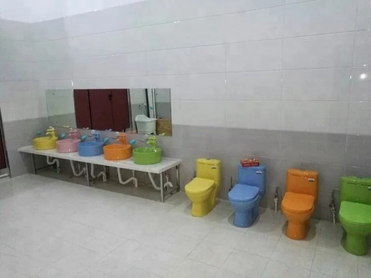 kindergarten boy pee kid urinal ceramic wall mounted colorful small children urinal