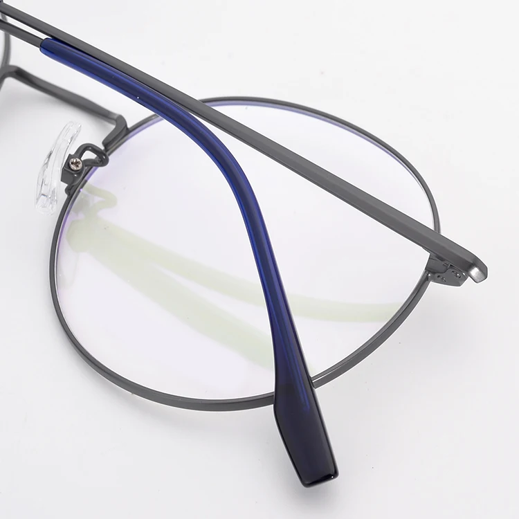 Custom korea design eyewear titanium frame spectacles eyeglasses