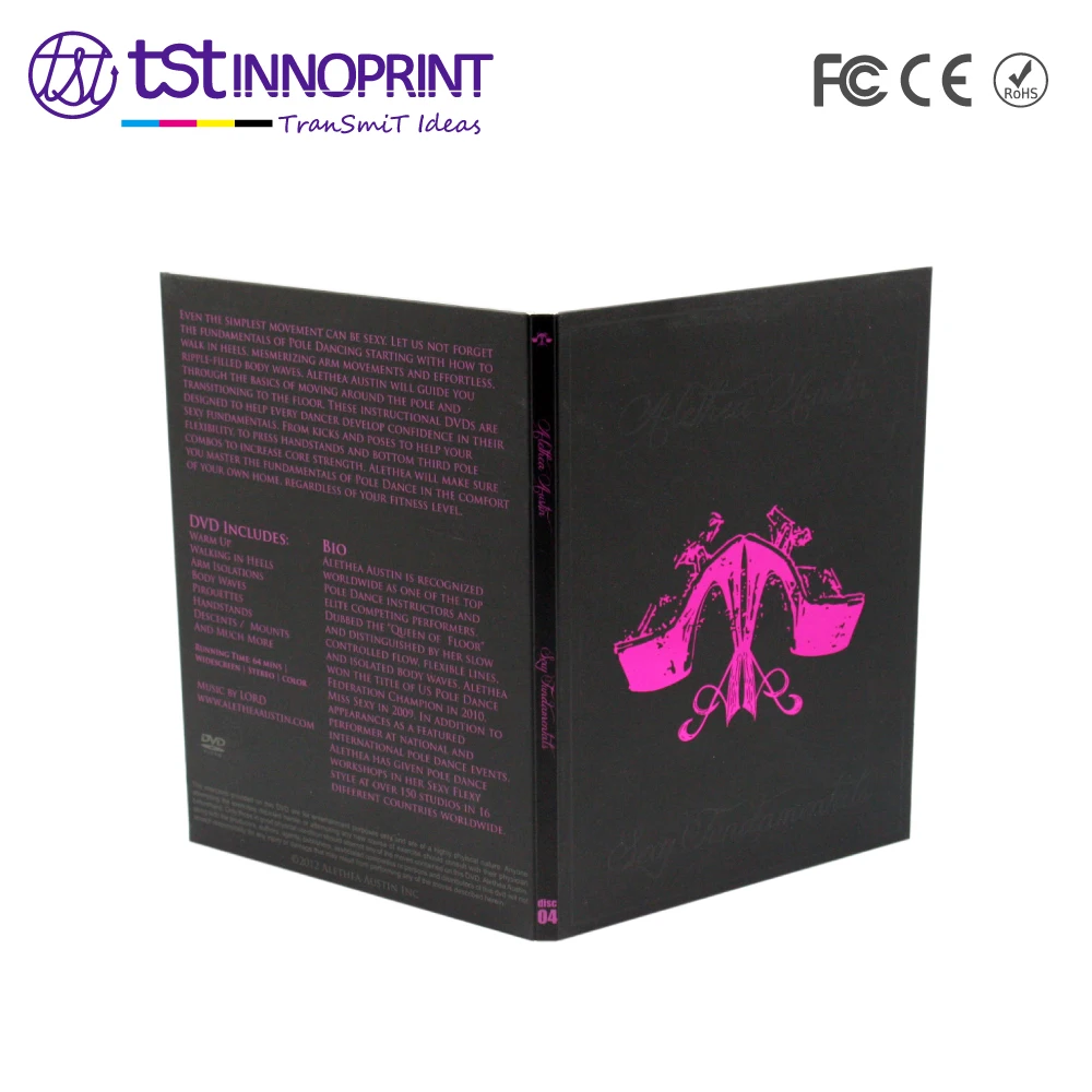 Custom DVD Digipack with Foil Printing