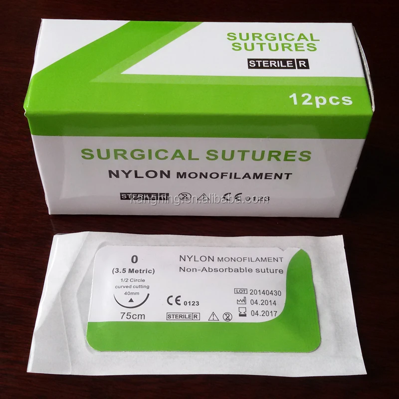 
Nylon surgical suture/CE&ISO/Factory price 