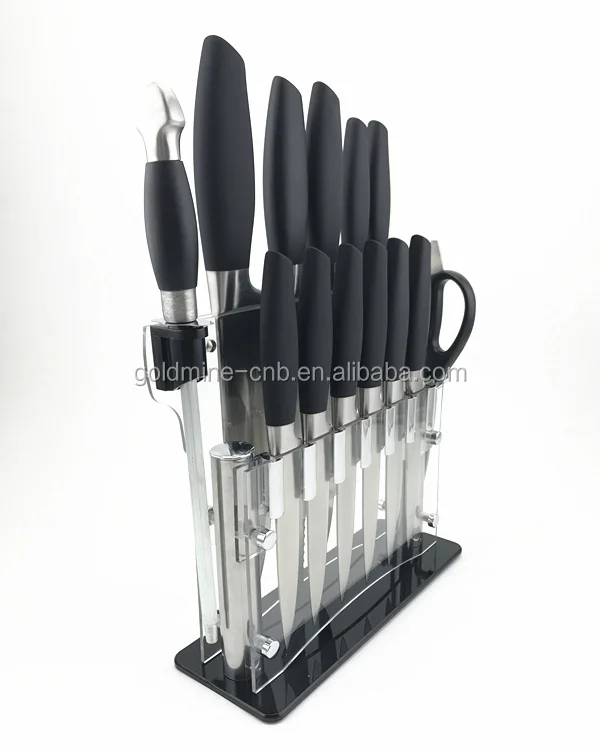 
Hot selling 13 pcs stainless steel knife set 