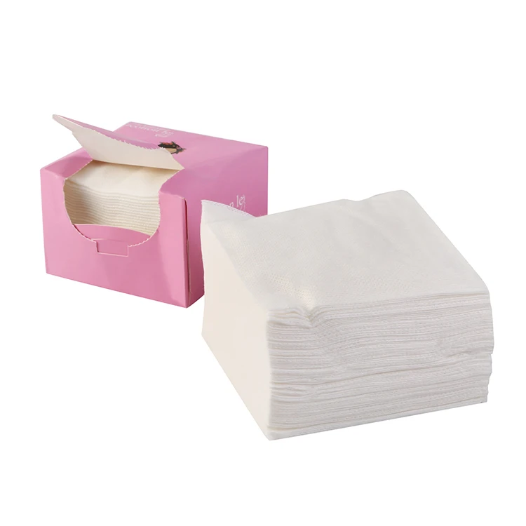 Custom printed disposable soft cotton facial tissue wipes brands names tissue raw material box paper jumbo roll
