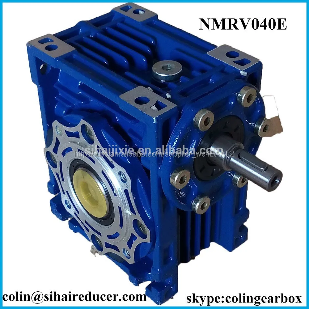 Nmrv040 прямым углом червячный редуктор, расширение вал, механической коробкой передач