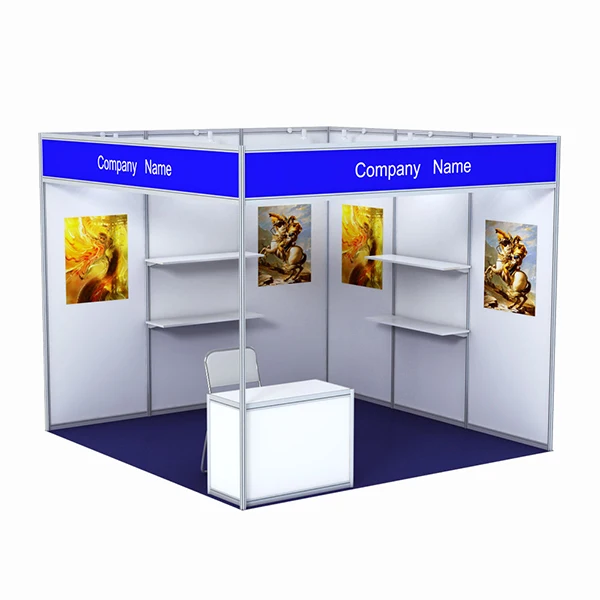 Высокое качество 3 x 3 портативный алюминиевый выставочный стенд система Octanorm