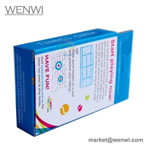 Cheap Price Custom Design Paper School Gym Chalk Packaging Box