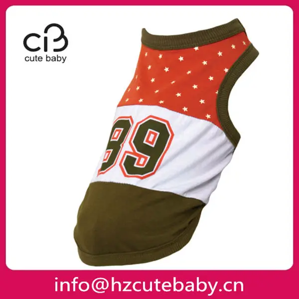number 89 sports animal vest