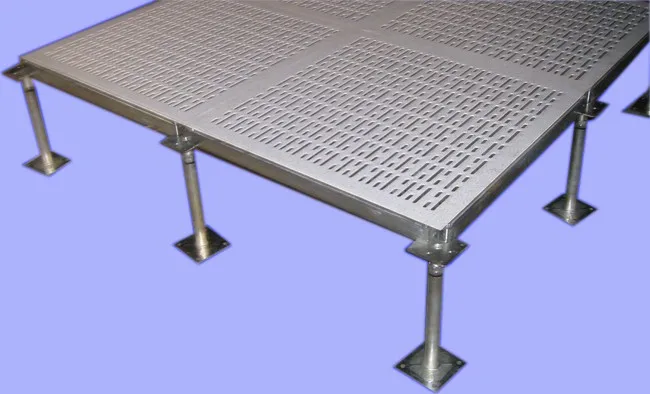 Guangzhou Building Materials Wanael 60x60cm Oa Bare Finished Steel Raised Access Floor