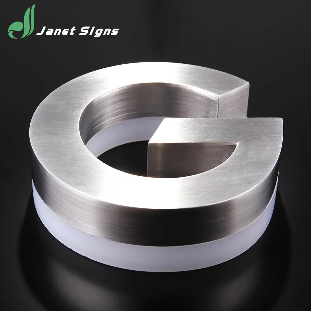 
Super quality Factory direct 304 stainless steel hotel door numbers with back LED lighting 