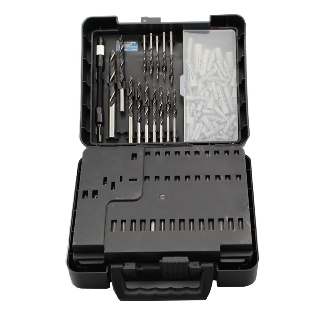 Multi-function Hardware combination drill bit set for metal,masonry,wood