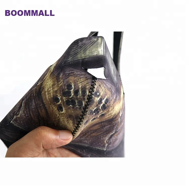 
Custom neoprene windproof workout sports bike mask for outdoor activities 