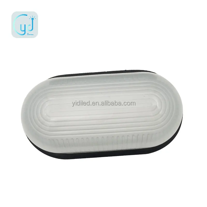 Стеклянная Алюминиевая овальная Водонепроницаемая светодиодная перегородка