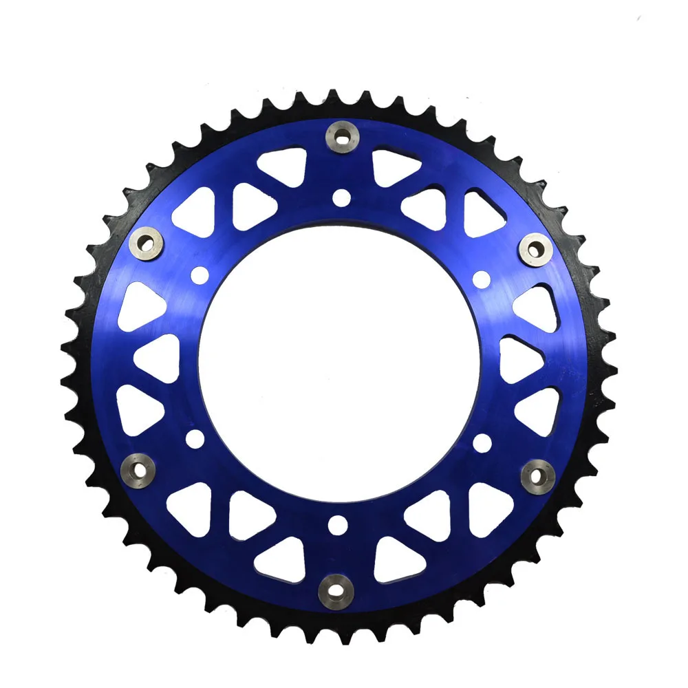 Цветные задние звездочки для мотоцикла Enduro 45T 46T EXC 250/300/450/525