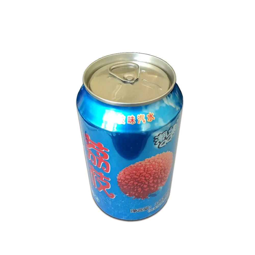 
Cheap Price 330ml Can(tinned) Fruit Flavored Carbonated Drink in China 